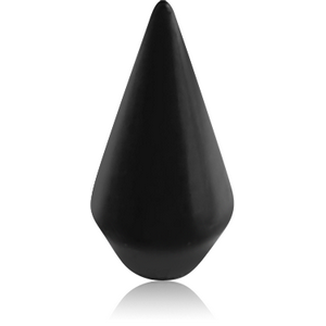 BLACK PVD COATED SURGICAL STEEL SPEAR CONE