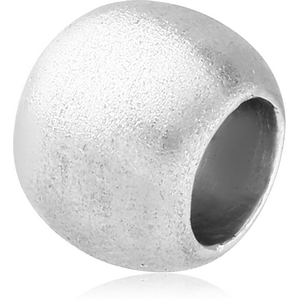 RHODIUM PLATED BRASS BEAD