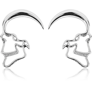 SURGICAL STEEL CLAW - SKULL OUTLINE