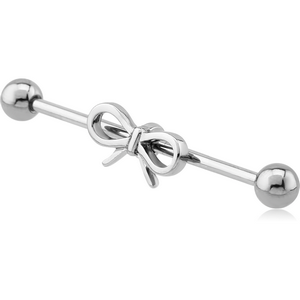 SURGICAL STEEL BOW INDUSTRIAL BARBELL