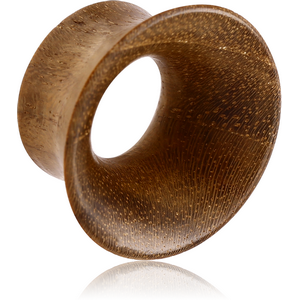 ORGANIC WOODEN TUNNEL TEAK SINGLE FLARED