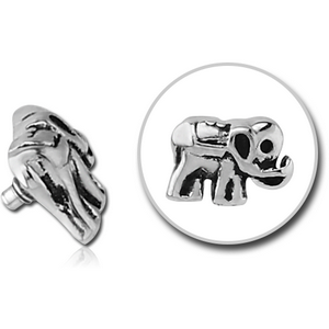 SURGICAL STEEL ATTACHMENT FOR 1.6 MM INTERNALLY THREADED PINS - ELEPHANT