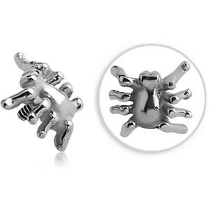 SURGICAL STEEL MICRO ATTACHMENT FOR 1.2MM INTERNALLY THREADED PINS - SPIDER