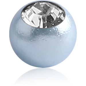 SYNTHETIC PEARL JEWELLED BALL