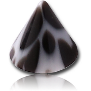 LEOPARD ACRYLIC CONE