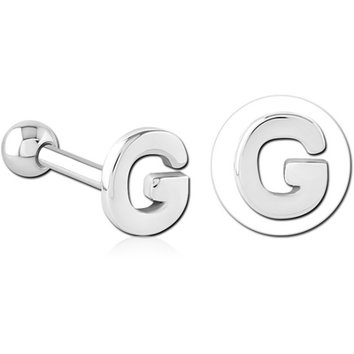 SURGICAL STEEL TRAGUS MICRO BARBELL - G