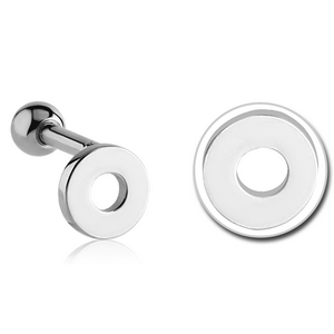 SURGICAL STEEL TRAGUS MICRO BARBELL