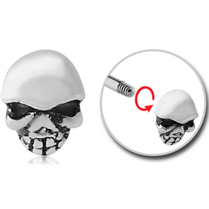 SURGICAL STEEL MICRO THREADED SKULL ATTACHMENT