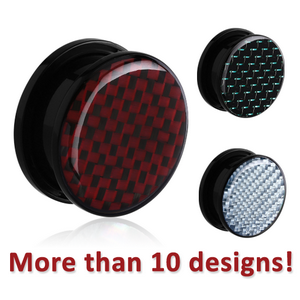 UV ACRYLIC CARBON FIBER THREADED TUNNEL