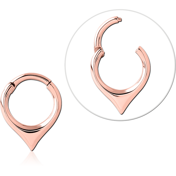 ROSE GOLD PVD COATED SURGICAL STEEL MULTI PURPOSE CLICKER