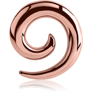 ROSE GOLD PVD COATED SURGICAL STEEL EAR SPIRAL