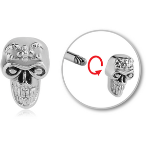 SURGICAL STEEL ATTACHMENT FOR 1.6 MM THREADED PIN - SKULL