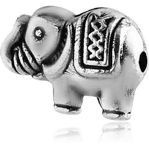 SURGICAL STEEL BEAD HOLE 5.2 - ELEPHANT