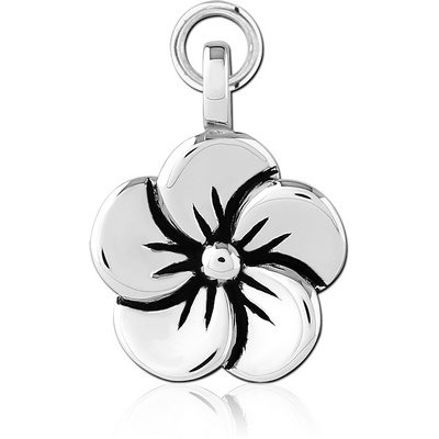 SURGICAL STEEL CHARM - FLOWER