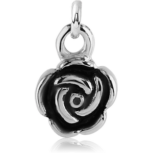 SURGICAL STEEL CHARM - ROSE