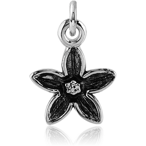 SURGICAL STEEL CHARM - FLOWER