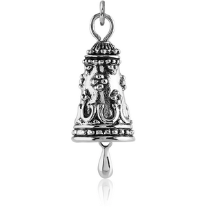 SURGICAL STEEL CHARM - FANCY BELL