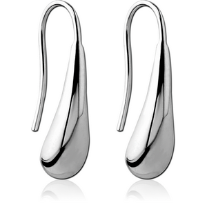 SURGICAL STEEL EARRINGS PAIR - DROP