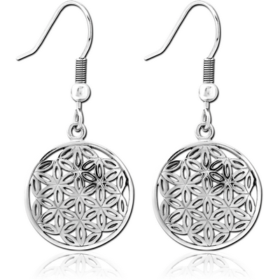 SURGICAL STEEL EARRINGS PAIR - FILIGREE