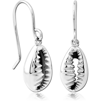 SURGICAL STEEL EARRINGS - SHELL