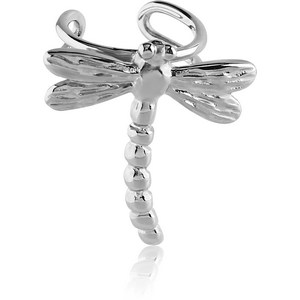 SURGICAL STEEL EAR CUFF - DRAGONFLY