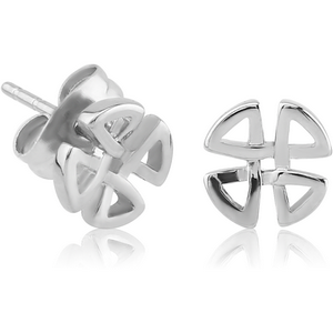 SURGICAL STEEL EAR STUDS PAIR