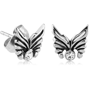 SURGICAL STEEL EAR STUDS PAIR