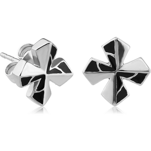 SURGICAL STEEL EAR STUDS PAIR