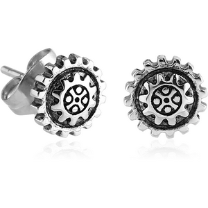 SURGICAL STEEL EAR STUDS PAIR