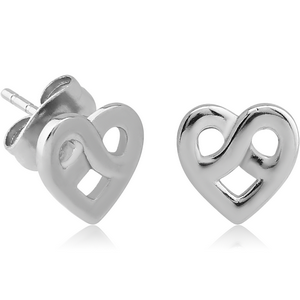 SURGICAL STEEL EAR STUDS PAIR