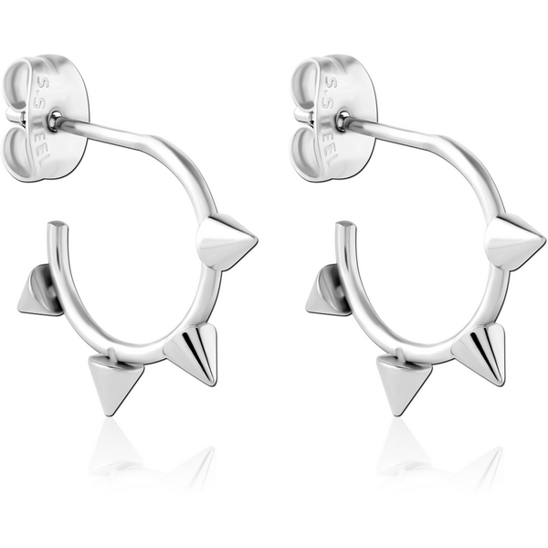 SURGICAL STEEL EAR STUDS