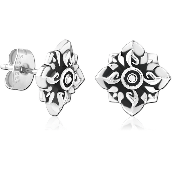 SURGICAL STEEL EAR STUDS PAIR