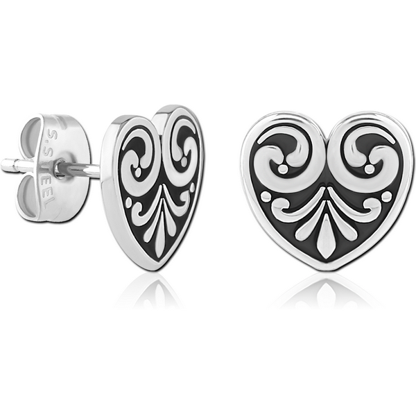 SURGICAL STEEL EAR STUDS PAIR