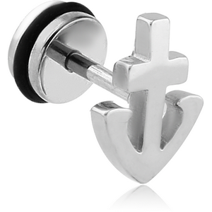 SURGICAL STEEL FAKE PLUG - ANCHOR