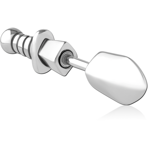 SURGICAL STEEL FAKE PLUG