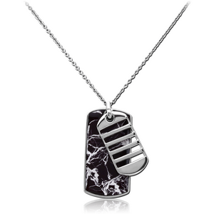 SURGICAL STEEL NECKLACE WITH PENDANT