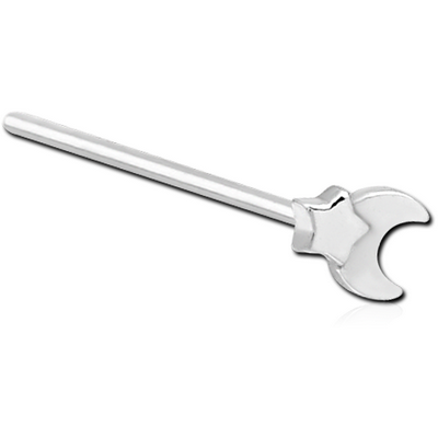 SURGICAL STEEL STRAIGHT NOSE STUD