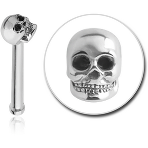 SURGICAL STEEL SKULL NOSE BONE