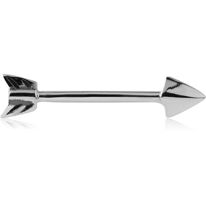 SURGICAL STEEL NIPPLE BAR - ARROW