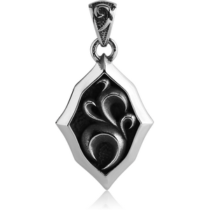 SURGICAL STEEL PENDANT - CELTIC SHIELD