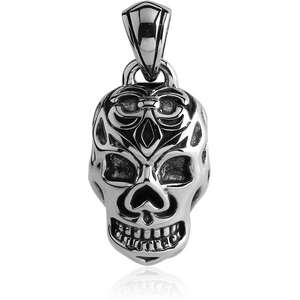 SURGICAL STEEL PENDANT - SKULL