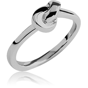 SURGICAL STEEL RING - KNOT