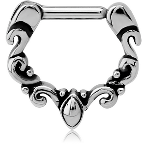 SURGICAL STEEL SEPTUM CLICKER