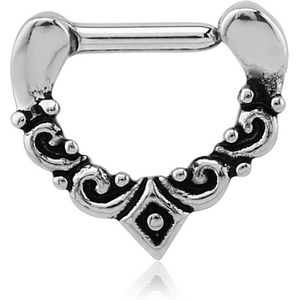 SURGICAL STEEL SEPTUM CLICKER