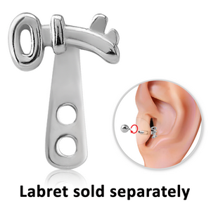 SURGICAL STEEL TRAGUS WRAP - KEY