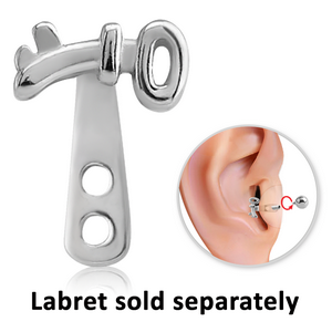 SURGICAL STEEL TRAGUS WRAP - KEY