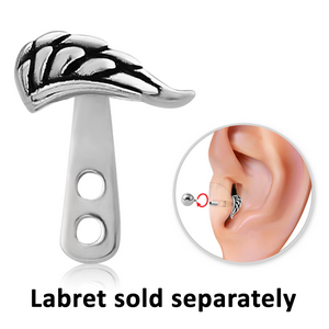 SURGICAL STEEL TRAGUS WRAP - WING