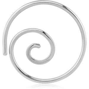 SURGICAL STEEL HOOP EARRINGS FOR TUNNEL