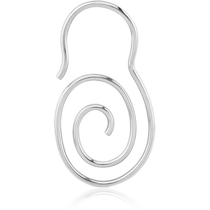 SURGICAL STEEL HOOP EARRINGS FOR TUNNEL