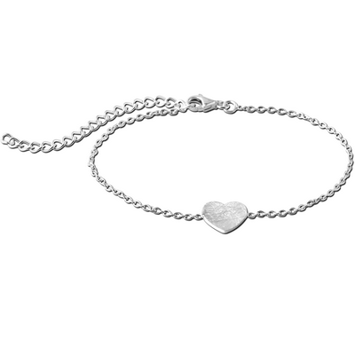 STERLING SILVER 925 BRACELET - HEART